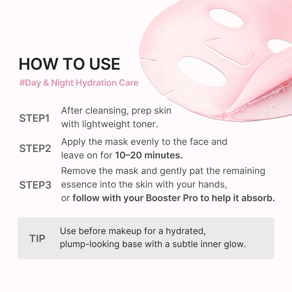 Medicube - PDRN Pink Peptide Serum Mask