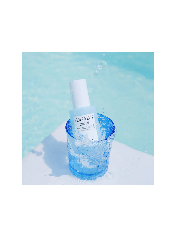 SKIN1004 - Madagascar Centella Hyalu-Cica Blue Serum – Hydrating & Soothing Facial Serum 30ml