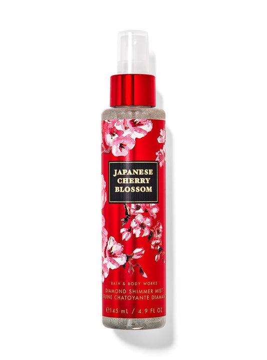 Bath & Body Works Japanese Cherry Blossom Diamond Shimmer Mist 145ml