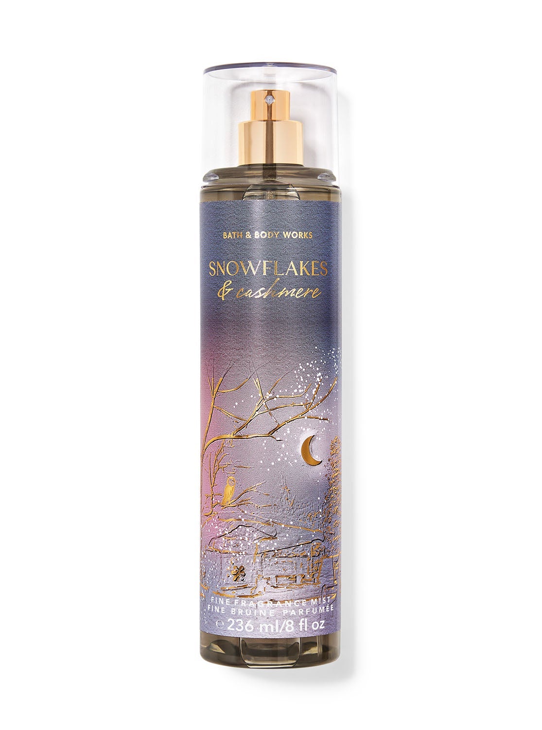 Bath & Body Works Snowflakes and Cashmere fine fragrance mist 236ml
