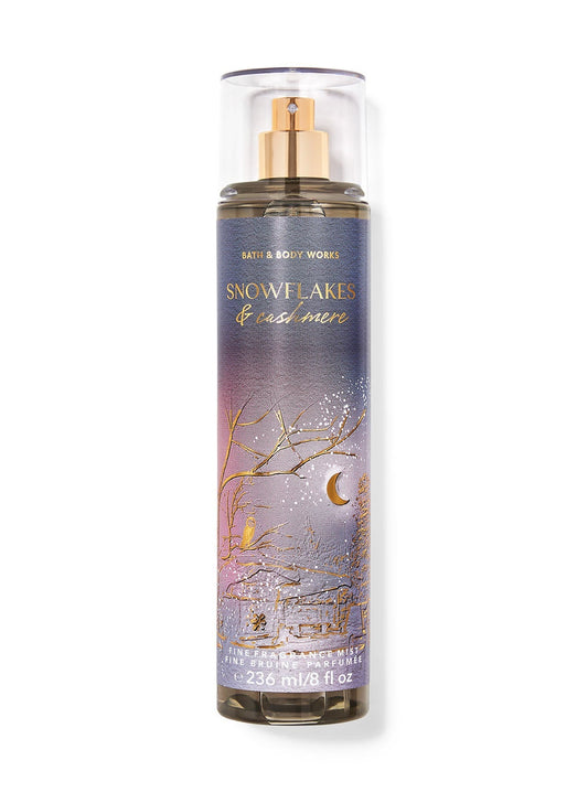Bath & Body Works Snowflakes and Cashmere fine fragrance mist 236ml