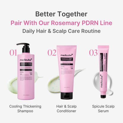 Medicube - Rosemary PDRN Cooling Thickening Shampoo 400ml