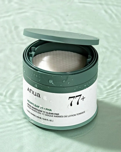 Anua - Heartleaf 77% Clear Pad – Soothing Exfoliating Toner Pads