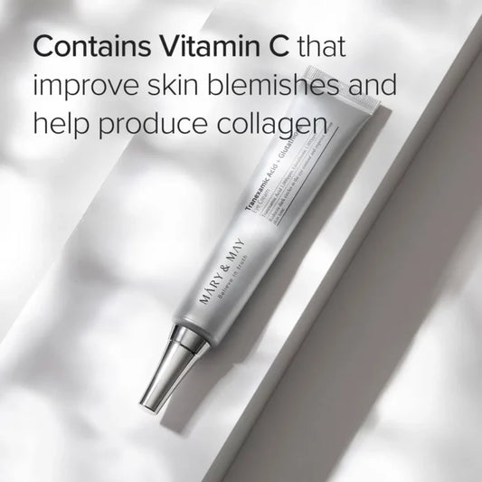 Mary&May Tranexamic + Glutathione Eye Cream – Brightening Hydrating Eye Care Cream