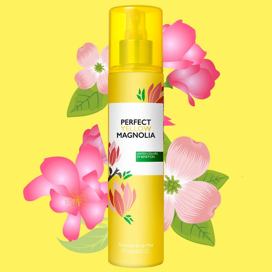 BNT BODY MIST PERFECT YELLOW MAGNOLIA 236ML - TOPSHELF