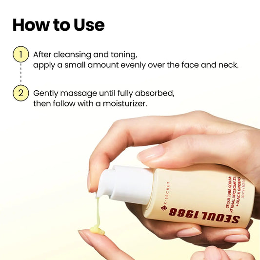 K-Secret Seoul 1988 - Serum - Retinal Liposome 2% + Black Ginseng
