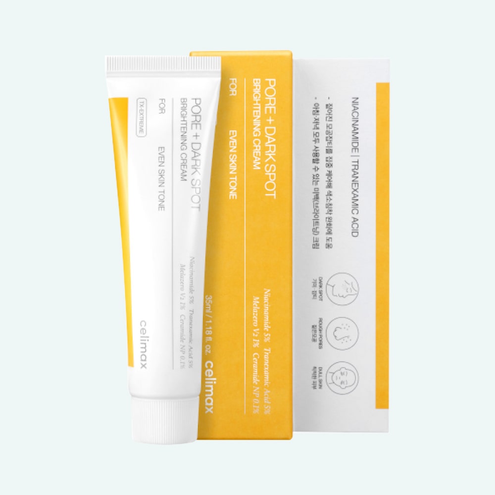Celimax - Pore+Dark Spot Brightening Cream – Tone Correcting Hydrating Facial Cream
