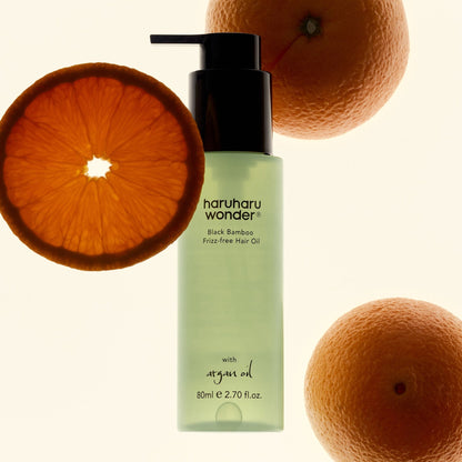 Haruharu Wonder - Black Bamboo Frizz-Free Hair Oil – Smoothing Nourishing Hair Oil