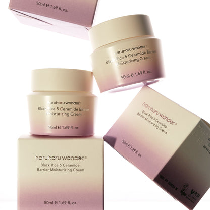Haruharu Wonder - Black Rice 5 Ceramide Barrier Cream – Moisture Barrier Support Facial Cream