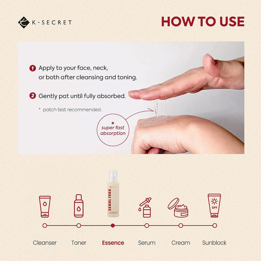 K-Secret Seoul 1988 - Essence - Snail Mucin 97% + Rice