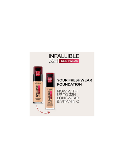 L'Oréal Paris - Infallible 32H Fresh Wear SPF 25 + Vitamin C Foundation