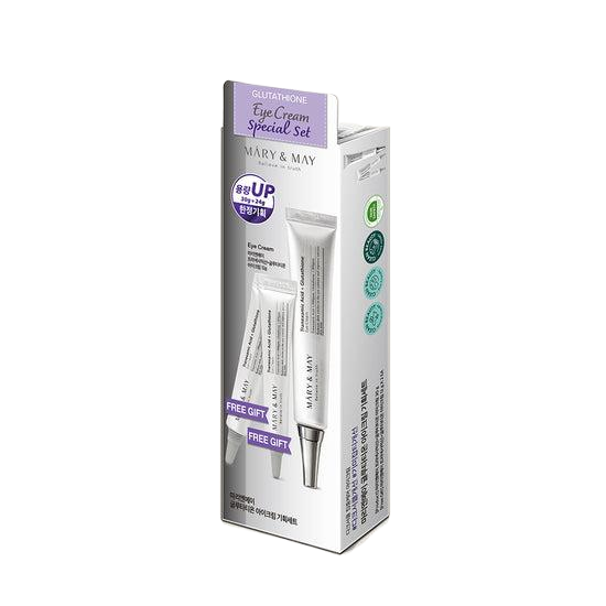 Mary&May Glutathione Eye Cream Special Set – Brightening Hydrating Eye Care Set
