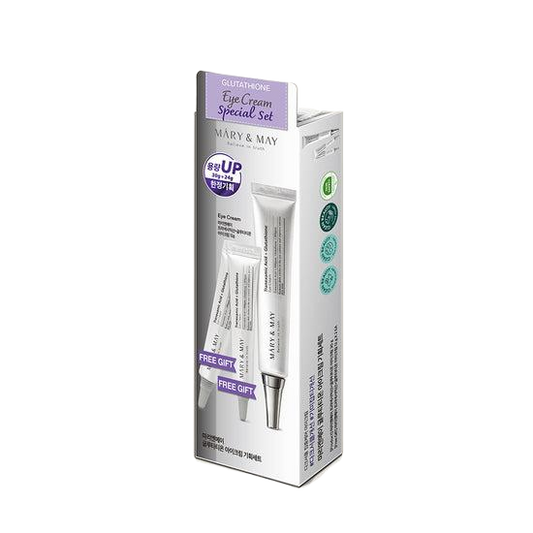 Mary&May Glutathione Eye Cream Special Set – Brightening Hydrating Eye Care Set