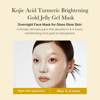 Medicube - Kojic Acid Turmeric Brightening Gel Mask 4EA