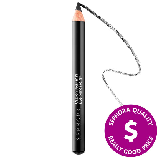 Sephora Mini Black Eyeliner Pencil - TOPSHELF