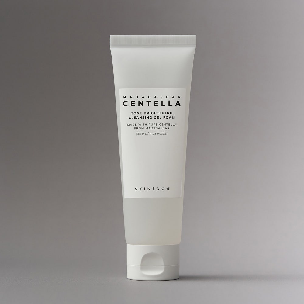 SKIN1004 - Tone Brightening Cleansing Gel Foam – Brightening Facial Cleanser for Normal Skin