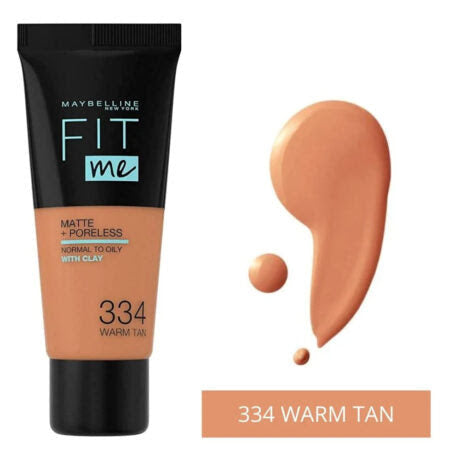 Maybelline - Fit me matte + poreless (normal to oily skin) with clay
